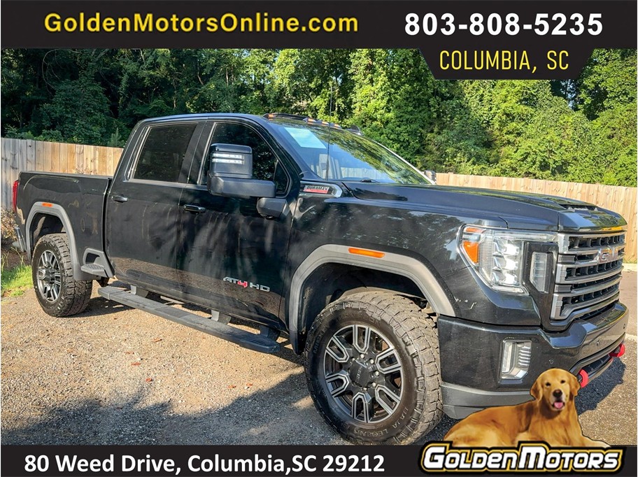 Black 2020 GMC Sierra 2500HD Pickup Truck Four-Wheel Drive Automatic