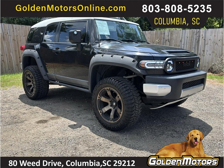 Black 2007 Toyota FJ Cruiser SUV / Crossover Four-Wheel Drive Automatic