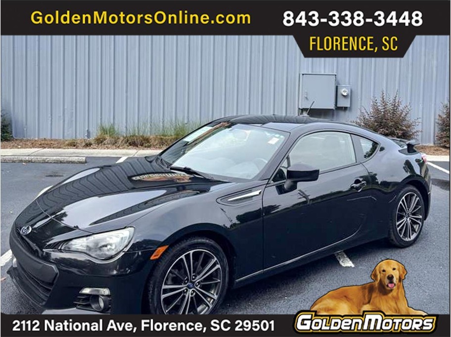 Black 2013 Subaru BRZ Coupe Rear-Wheel Drive 6-Speed Automatic