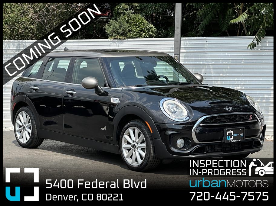 Black 2017 MINI Cooper Clubman Wagon All-Wheel Drive 8-Speed Automatic