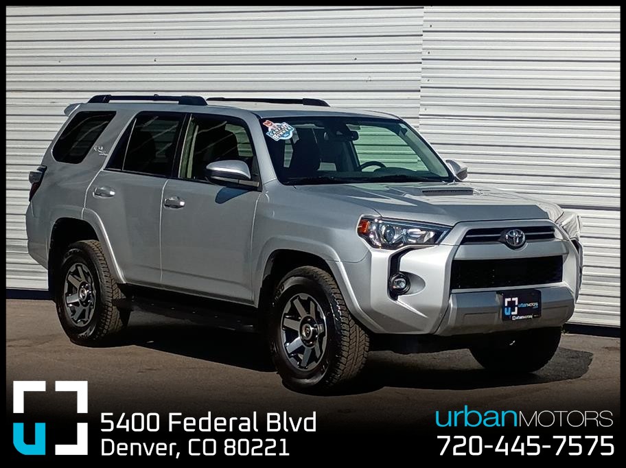 Silver 2024 Toyota 4Runner SUV / Crossover Four-Wheel Drive 5-Speed Automatic