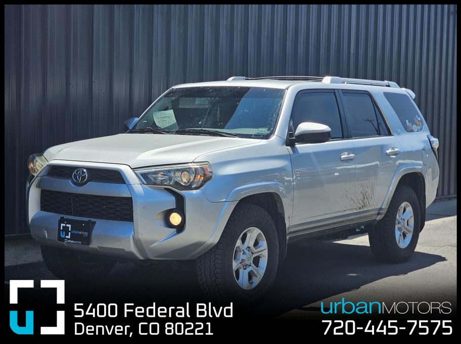 Silver 2014 Toyota 4Runner SUV / Crossover Four-Wheel Drive 5-Speed Automatic