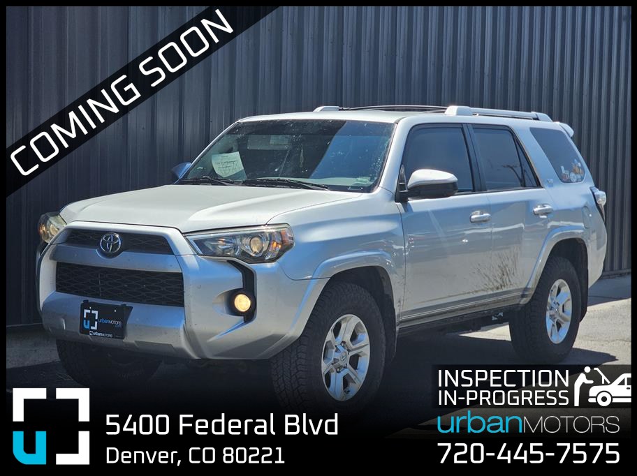 Silver 2014 Toyota 4Runner SUV / Crossover Four-Wheel Drive 5-Speed Automatic