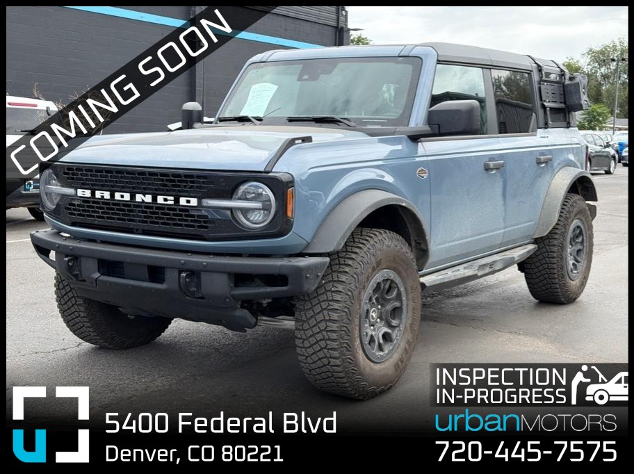 Gray 2024 Ford Bronco SUV / Crossover Four-Wheel Drive Automatic