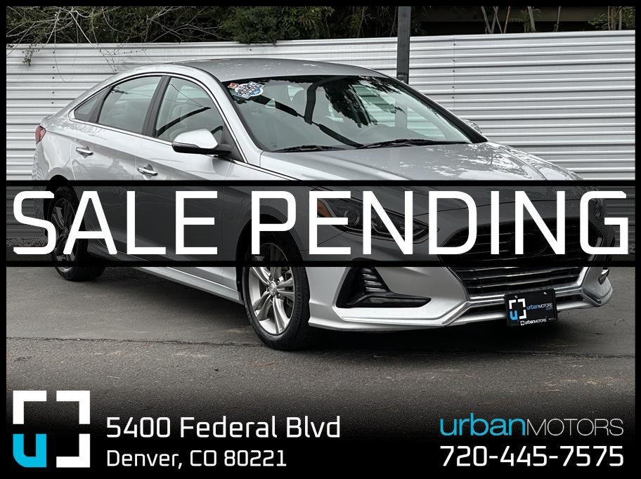 Silver 2018 Hyundai Sonata Sedan Front-Wheel Drive 6-Speed Automatic