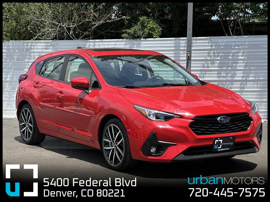 Red 2025 Subaru Impreza Sport AWD Wagon All-Wheel Drive 8-Speed CVT