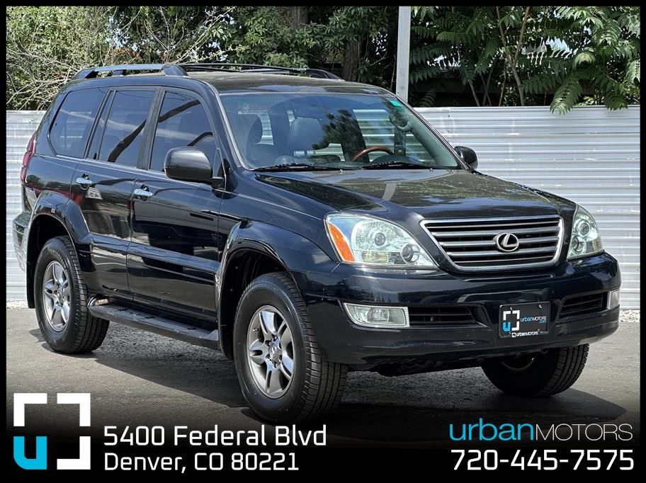 Black 2009 Lexus GX SUV / Crossover All-Wheel Drive 5-Speed Automatic Overdrive