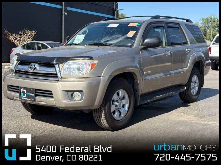 Brown (Beige) 2008 Toyota 4Runner Sport V6 4WD SUV / Crossover Four-Wheel Drive 5-Speed Automatic Overdrive