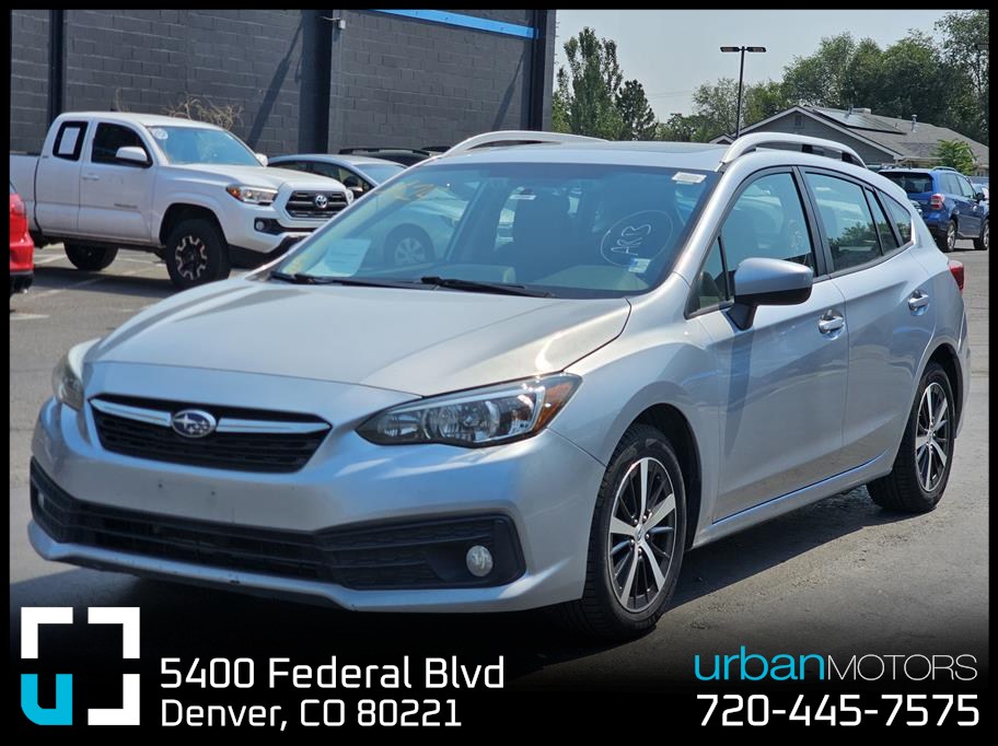 Silver 2021 Subaru Impreza Wagon All-Wheel Drive 7-Speed CVT