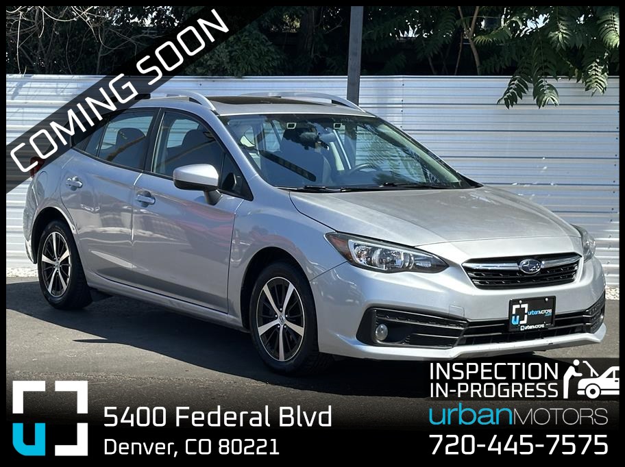 Silver 2021 Subaru Impreza Wagon All-Wheel Drive 7-Speed CVT