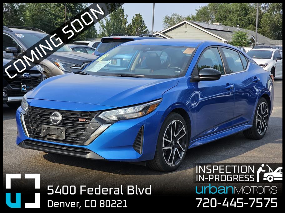 Blue 2025 Nissan Sentra Sedan Front-Wheel Drive Continuously Variable Transmission