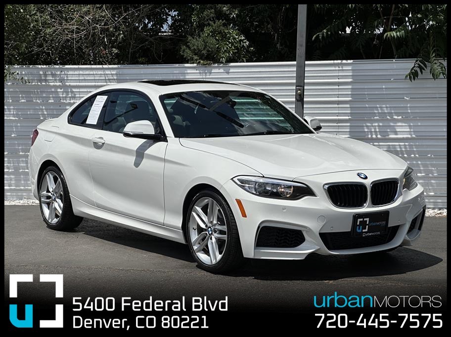 White 2016 BMW 2 Series Coupe Rear-Wheel Drive 8-Speed Automatic