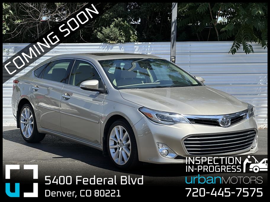Gold 2013 Toyota Avalon Sedan Front-Wheel Drive 6-Speed Automatic