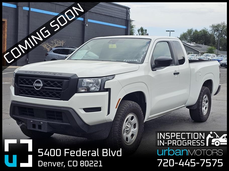 White 2024 Nissan Frontier Pickup Truck Four-Wheel Drive 9-Speed Automatic