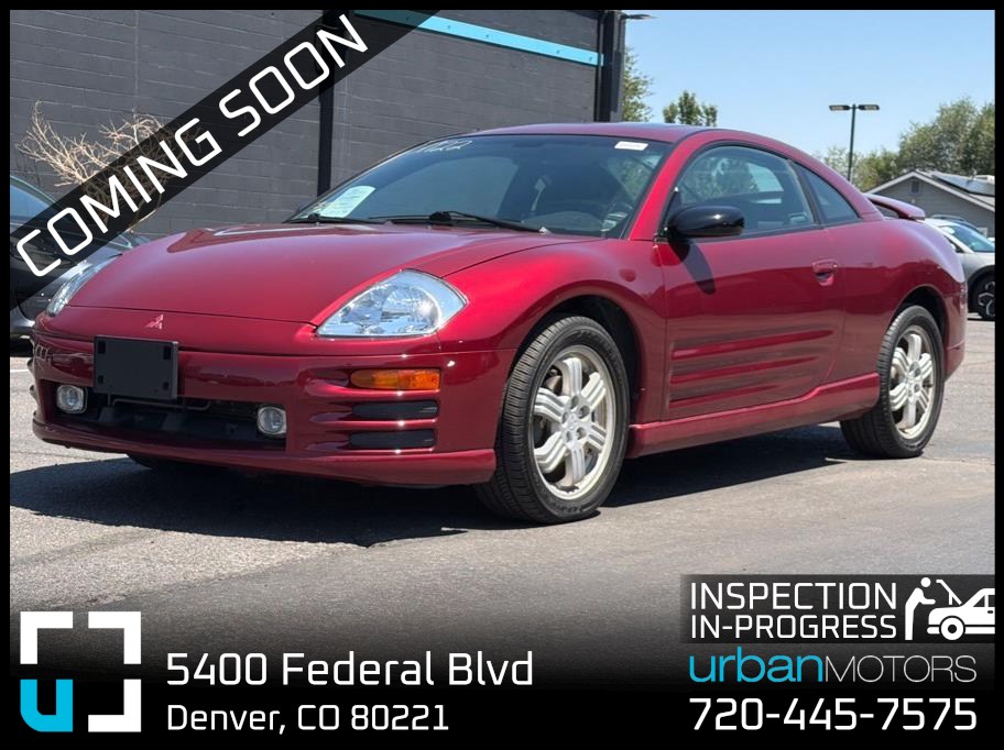 Red 2001 Mitsubishi Eclipse Coupe Front-Wheel Drive 5-Speed Manual