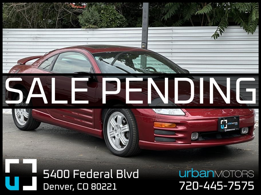 Red 2001 Mitsubishi Eclipse Coupe Front-Wheel Drive 5-Speed Manual