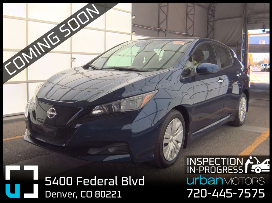 Blue 2025 Nissan LEAF Hatchback Front-Wheel Drive Automatic