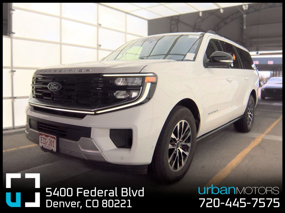 White 2025 Ford Expedition SUV / Crossover Four-Wheel Drive Automatic