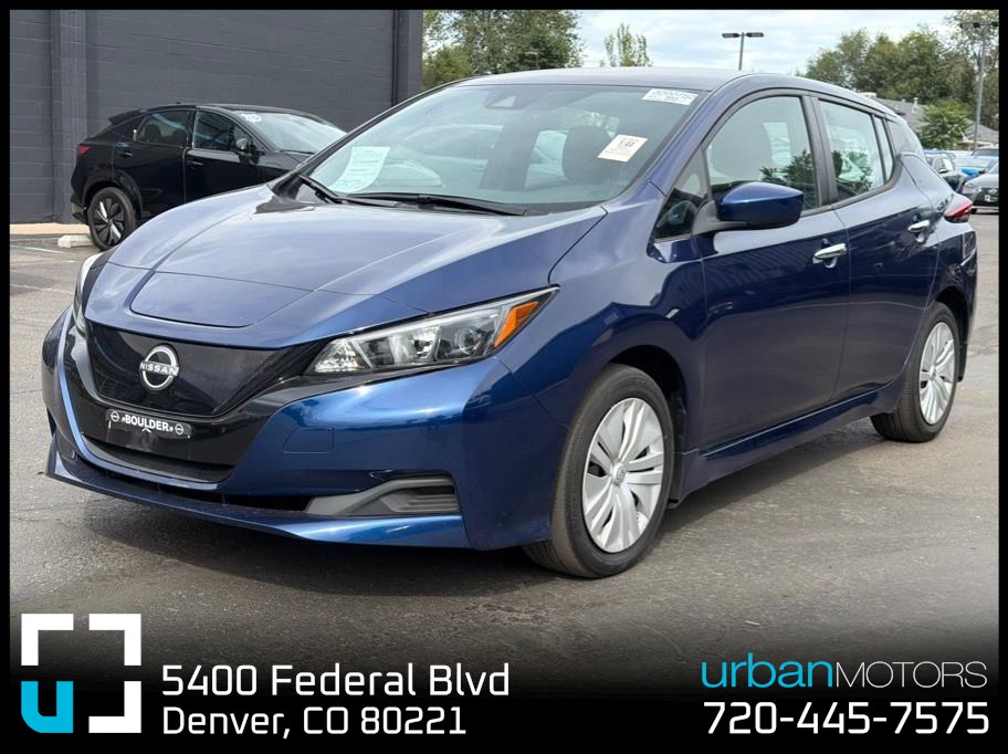 Blue 2025 Nissan LEAF Hatchback Front-Wheel Drive Automatic