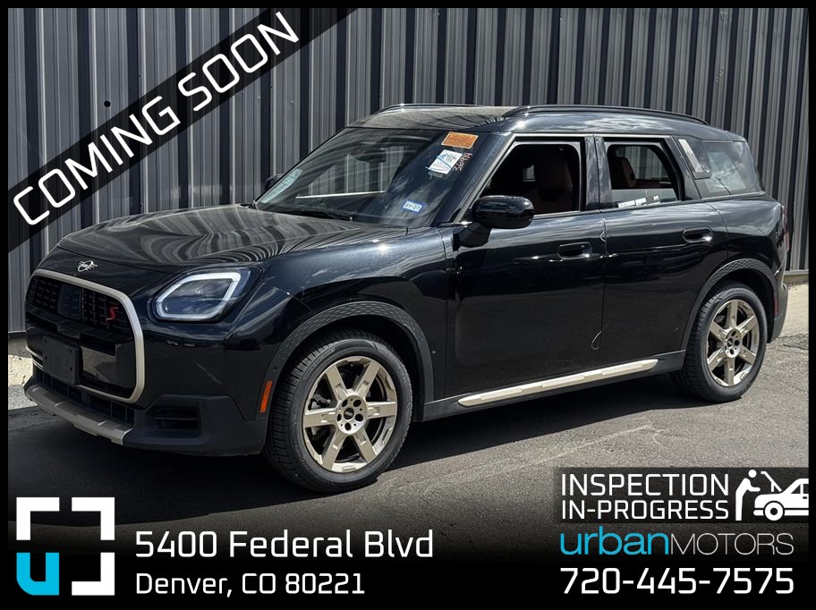 Black 2025 MINI Countryman SUV / Crossover All-Wheel Drive 7-Speed Dual Clutch