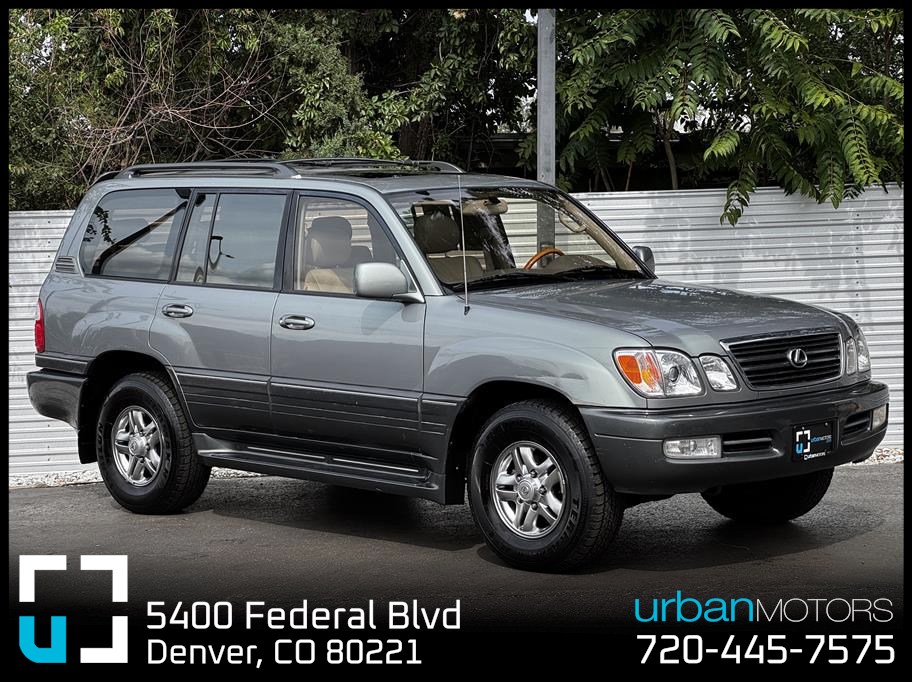 Green 2002 Lexus LX SUV / Crossover Four-Wheel Drive Automatic