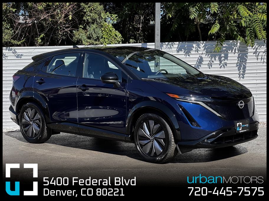 Blue 2024 Nissan Ariya SUV / Crossover All-Wheel Drive Automatic