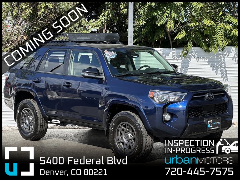 Blue 2020 Toyota 4Runner SUV / Crossover Four-Wheel Drive 5-Speed Automatic
