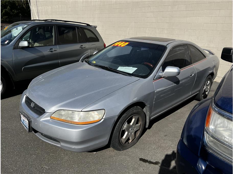 Silver 2000 Honda Accord Coupe Coupe Front-Wheel Drive Automatic