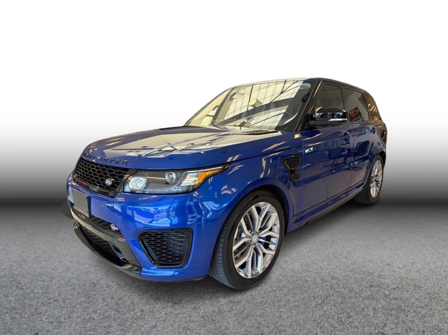 Blue 2017 Land Rover Range Rover Sport SUV / Crossover All-Wheel Drive 8-Speed Automatic