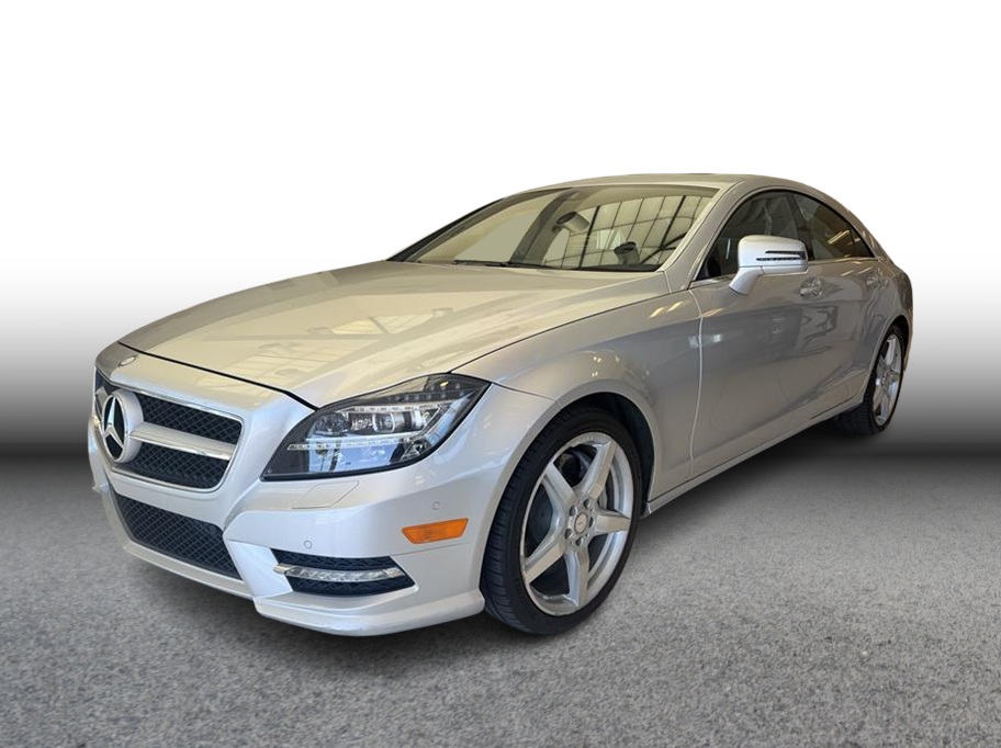 Silver 2014 Mercedes-Benz CLS Sedan Rear-Wheel Drive 7-Speed Automatic