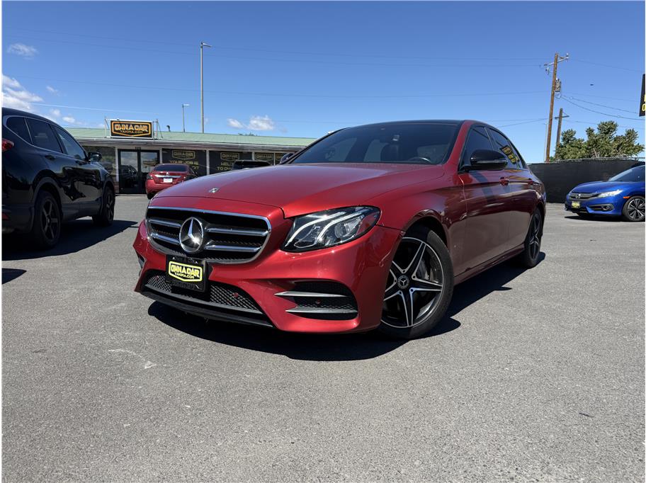 Red 2018 Mercedes-Benz E-Class E 300 Sedan RWD Sedan Rear-Wheel Drive 9-Speed Automatic