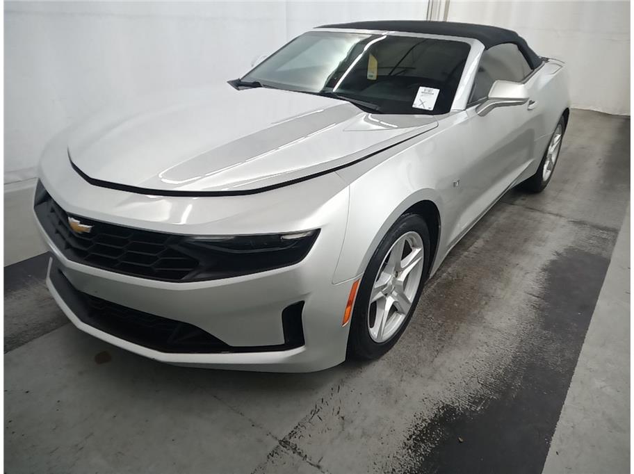 Silver 2019 Chevrolet Camaro 1LT Convertible RWD Convertible Rear-Wheel Drive 8-Speed Automatic