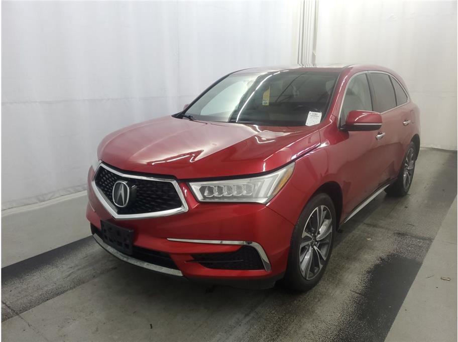 Red 2019 Acura MDX SUV / Crossover All-Wheel Drive 9-Speed Automatic