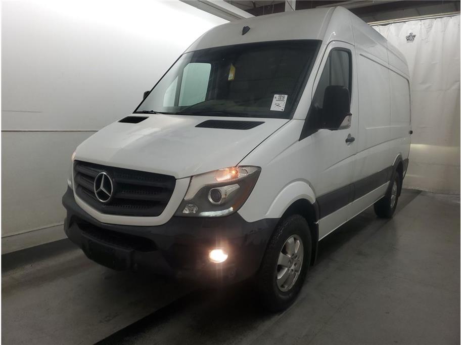 White 2017 Mercedes-Benz Sprinter Cargo Van 4X2 5-Speed Automatic