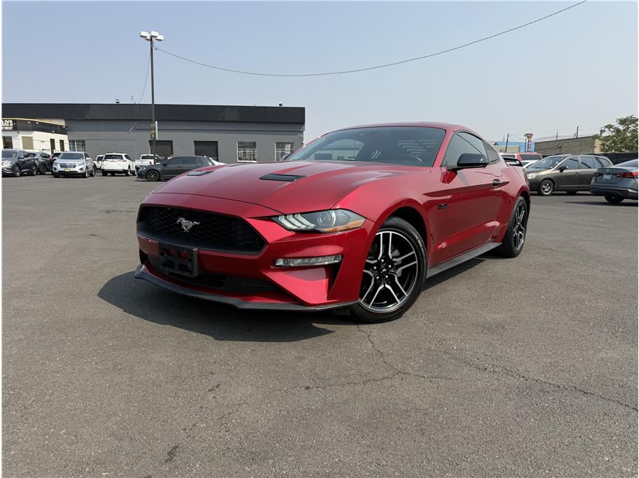 Red 2020 Ford Mustang Coupe Rear-Wheel Drive Automatic