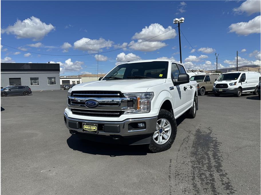 White 2018 Ford F-150 Pickup Truck Four-Wheel Drive Automatic