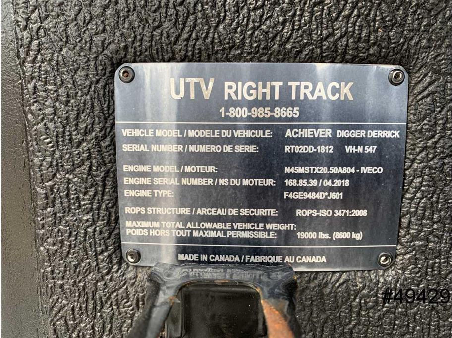 2019 Utv RT02DD Achiever