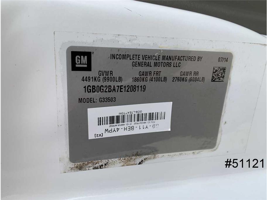 2014 Chevrolet 3500 Express