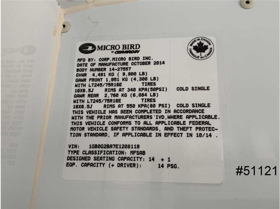 2014 Chevrolet 3500 Express