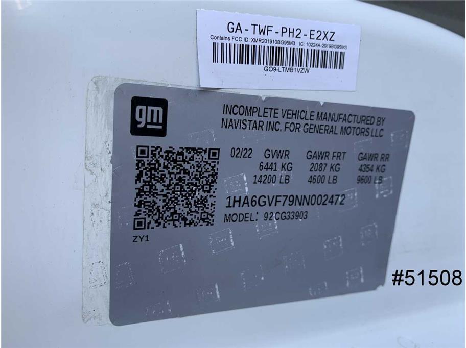 2022 Chevrolet 4500 Express