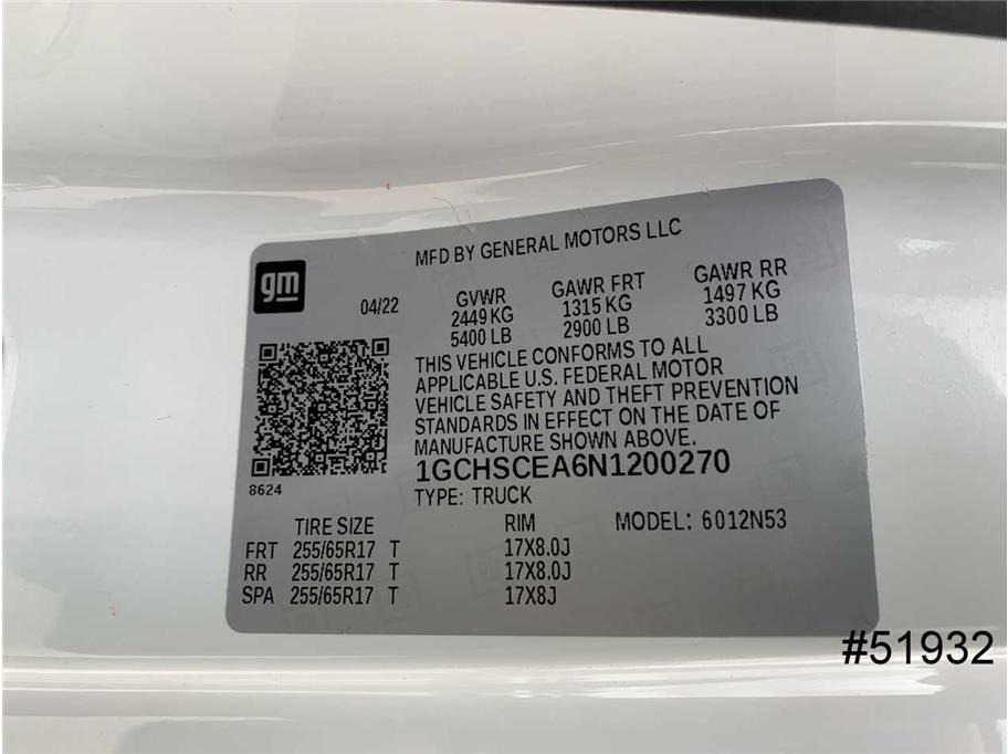 2022 Chevrolet Colorado