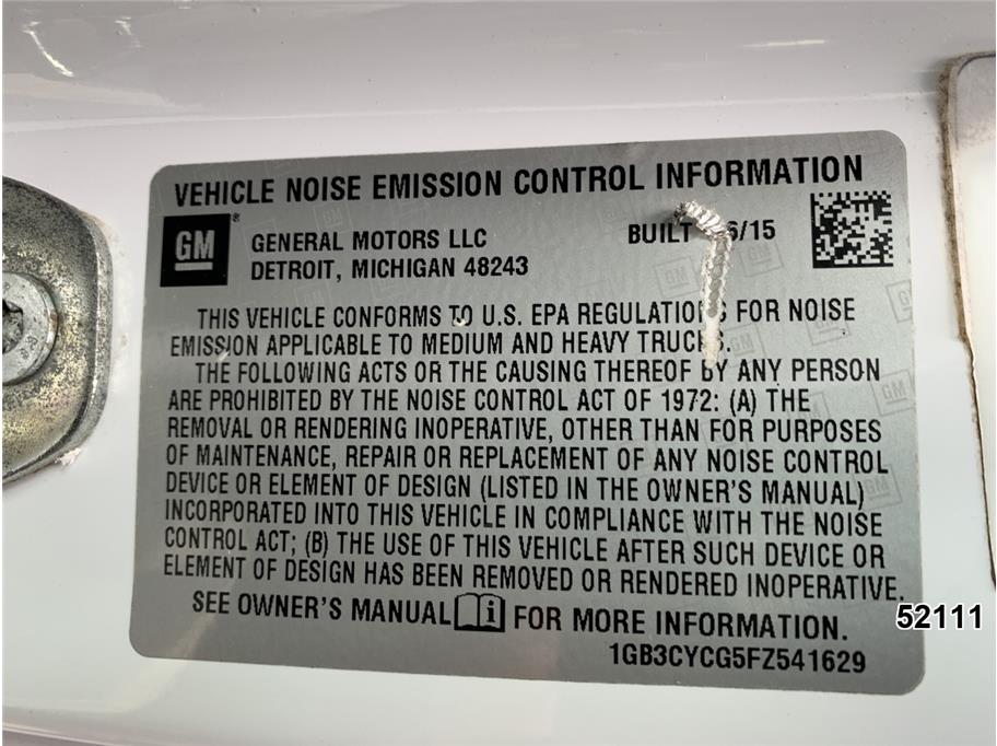 2015 Chevrolet 3500 Silverado