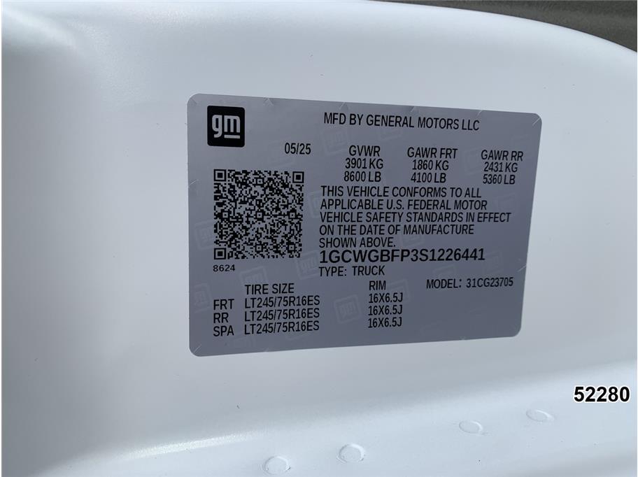 2025 Chevrolet 2500 Express