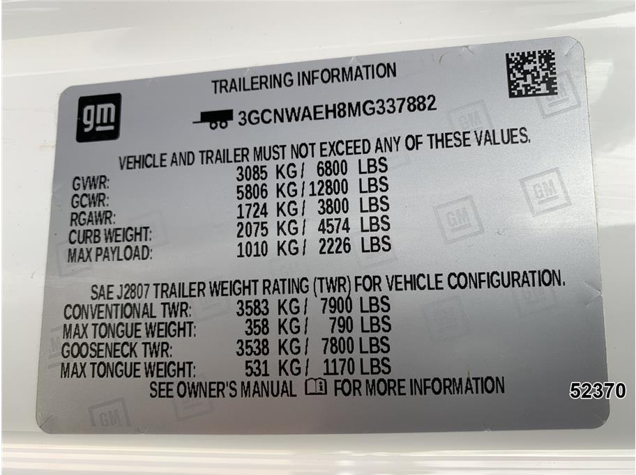 2021 Chevrolet 1500 Silverado