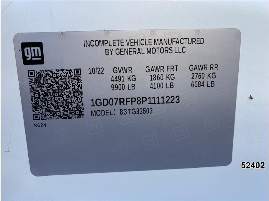 2023 GMC 3500 Savana