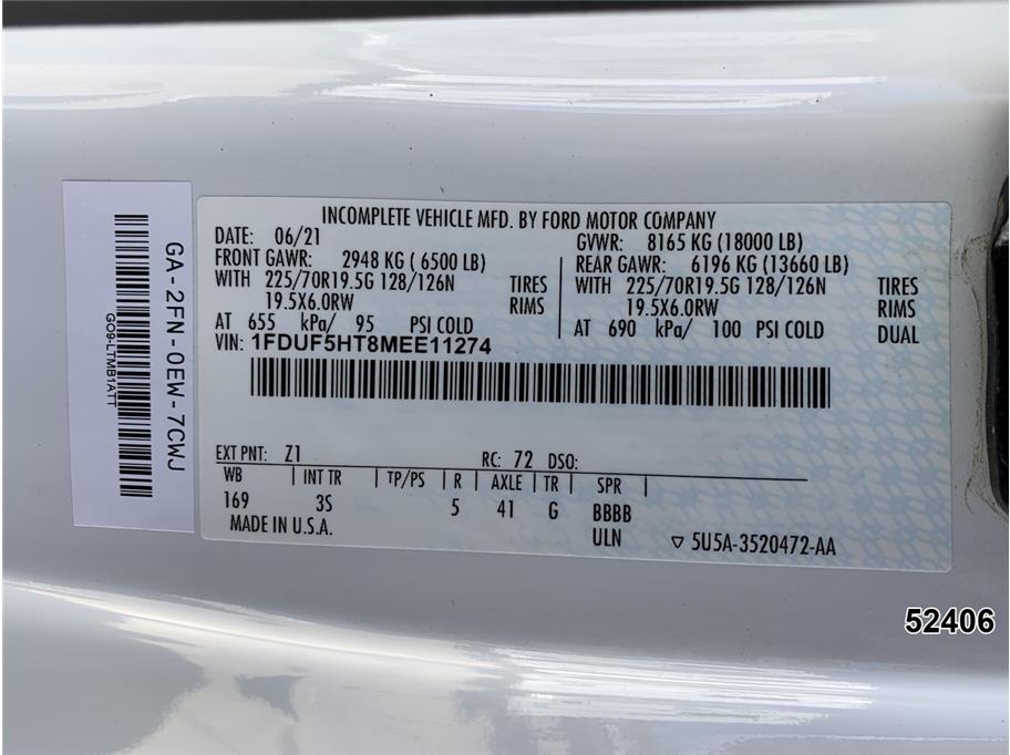 2021 Ford F550