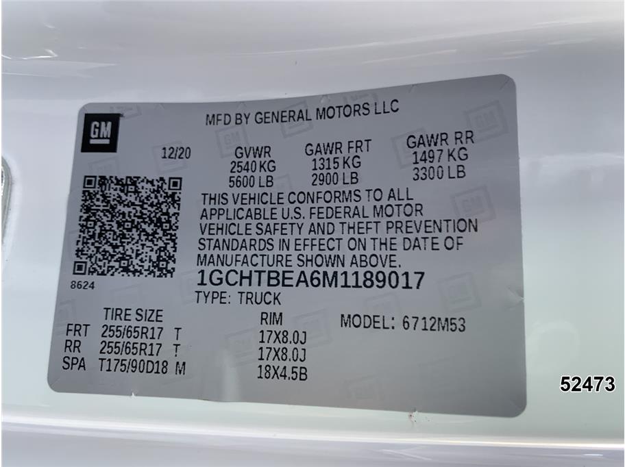 2021 Chevrolet Colorado
