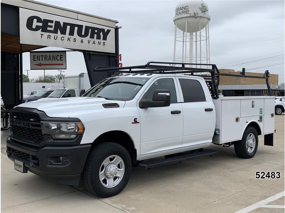 White 2023 RAM 3500 Chassis Pickup Truck Automatic