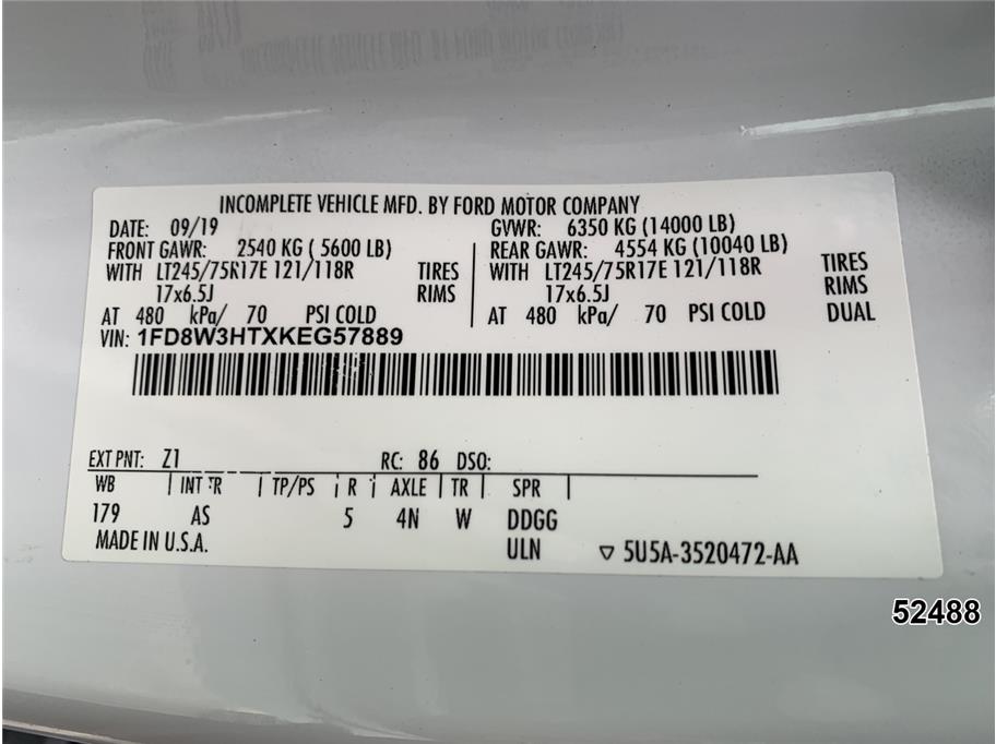 2019 Ford F350 DRW