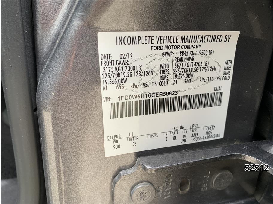 2012 Ford F550